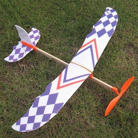 diy rubber band powered glider